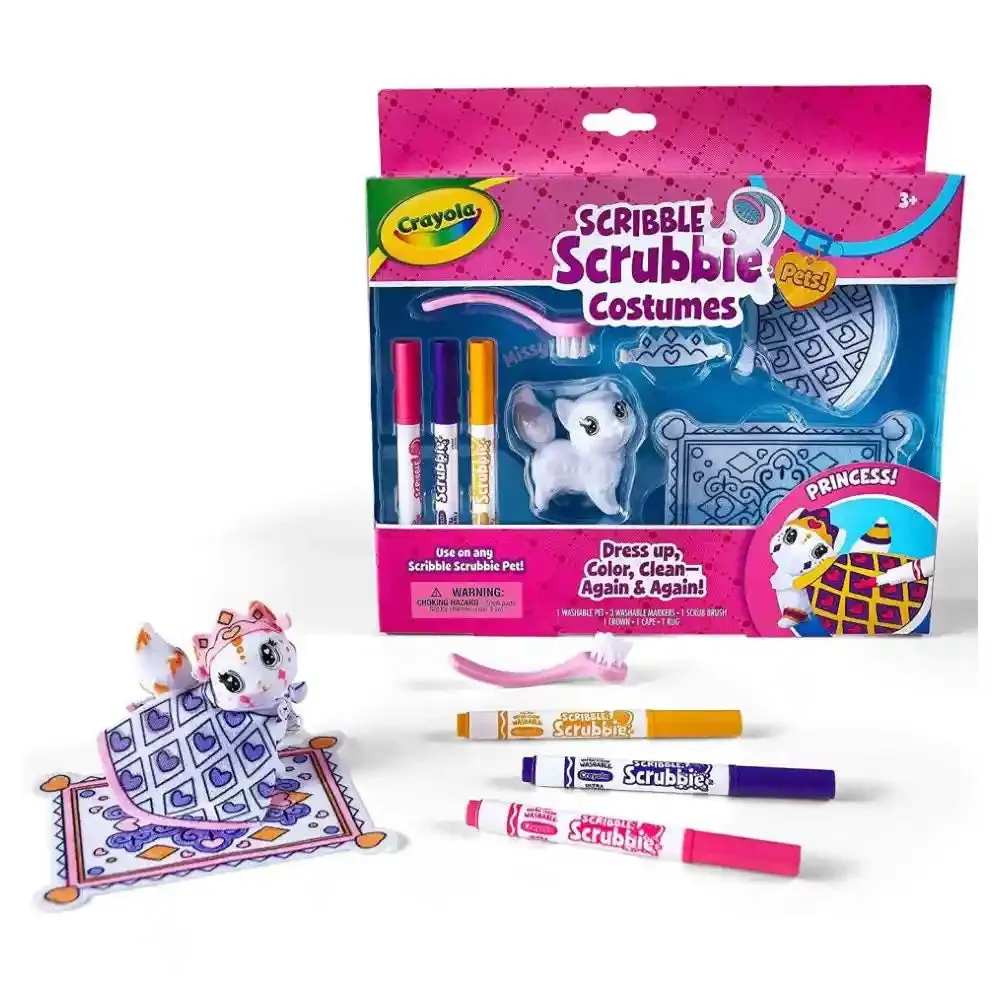 Crayola Scribble Scrubbie Pets Princess Pack