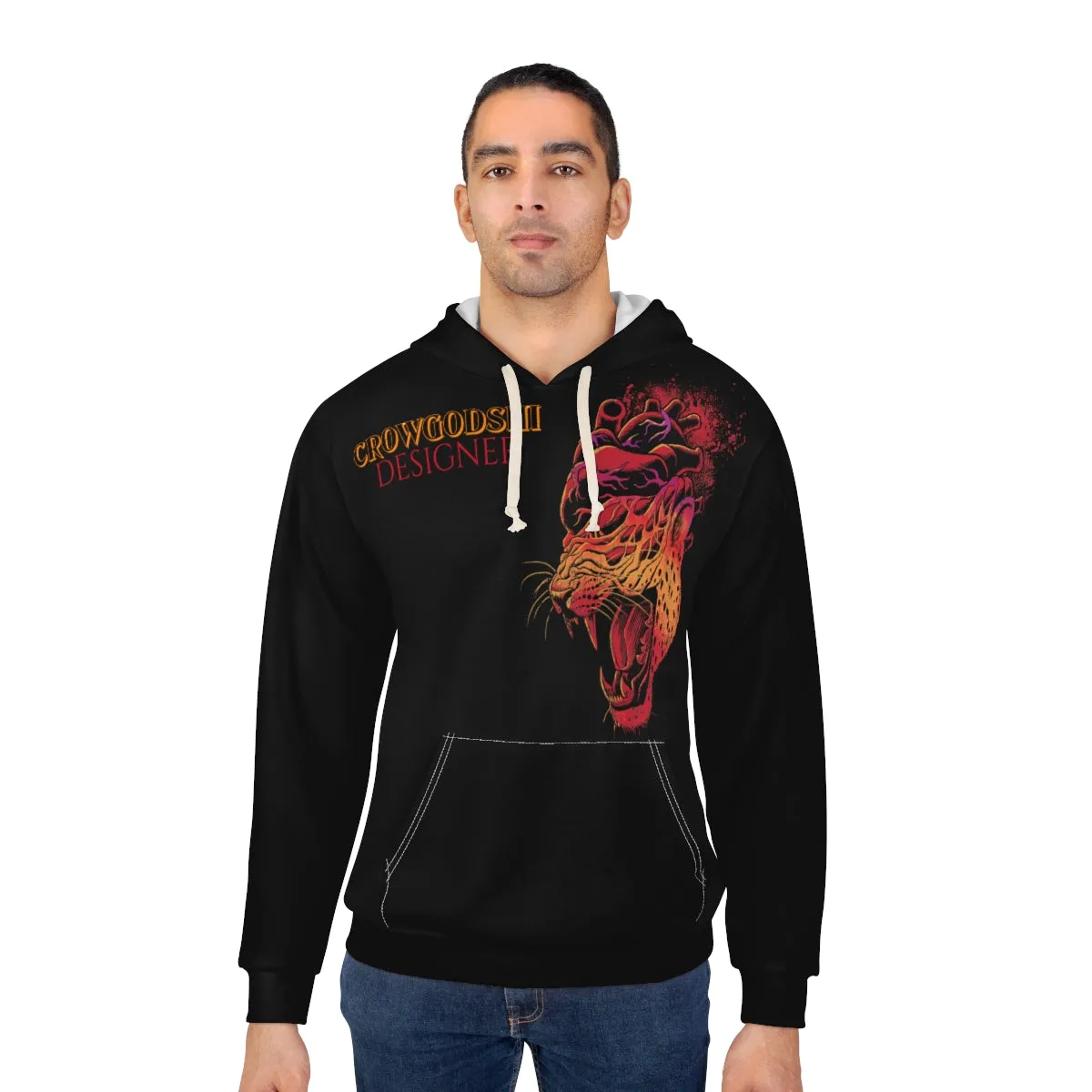 Crowgodshi Heart of the Jaguar Pullover Hoodie