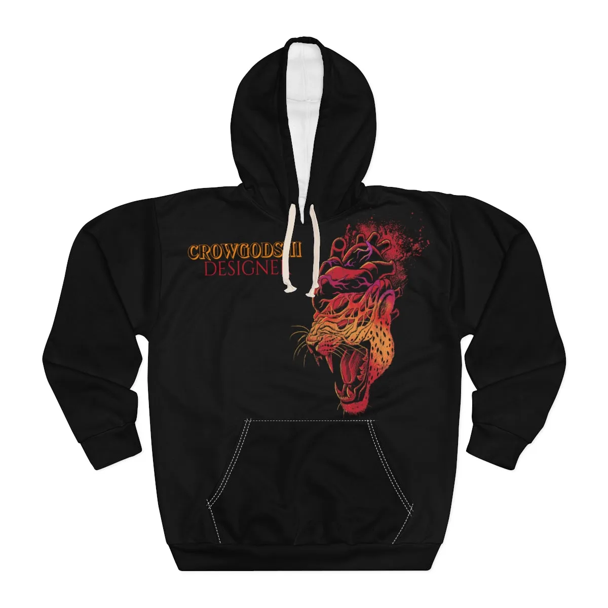 Crowgodshi Heart of the Jaguar Pullover Hoodie