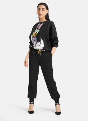 Daisy Duck Disney Printed Sweatshirt