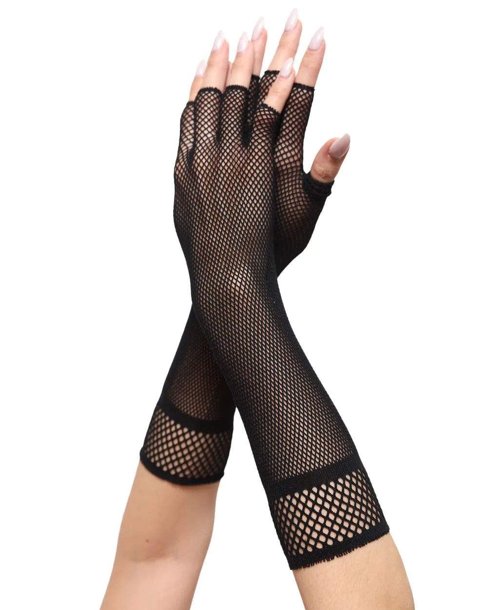 Dark Delights Fishnet Arm Warmers