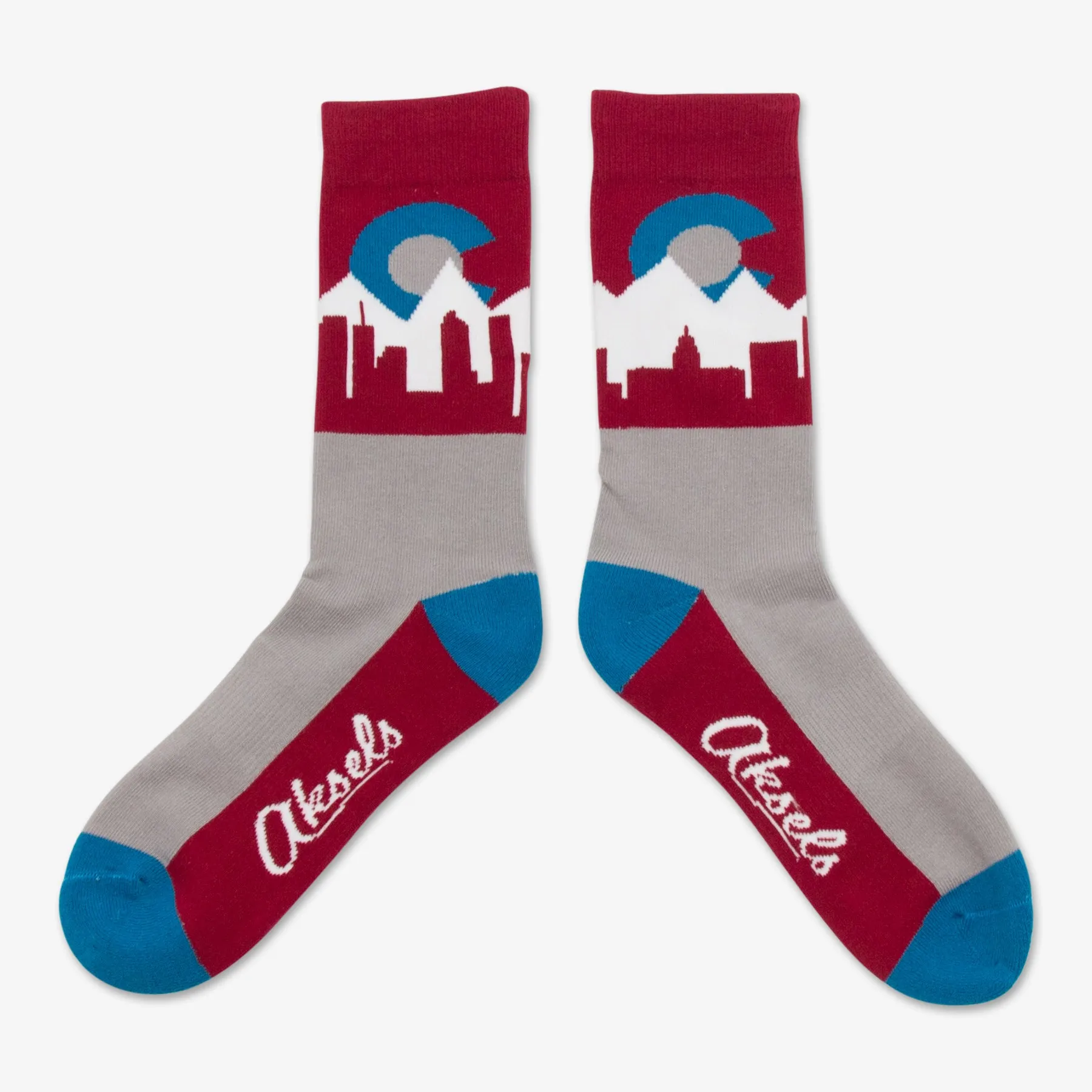 Denver Skyline Men's & Women's Crew Socks