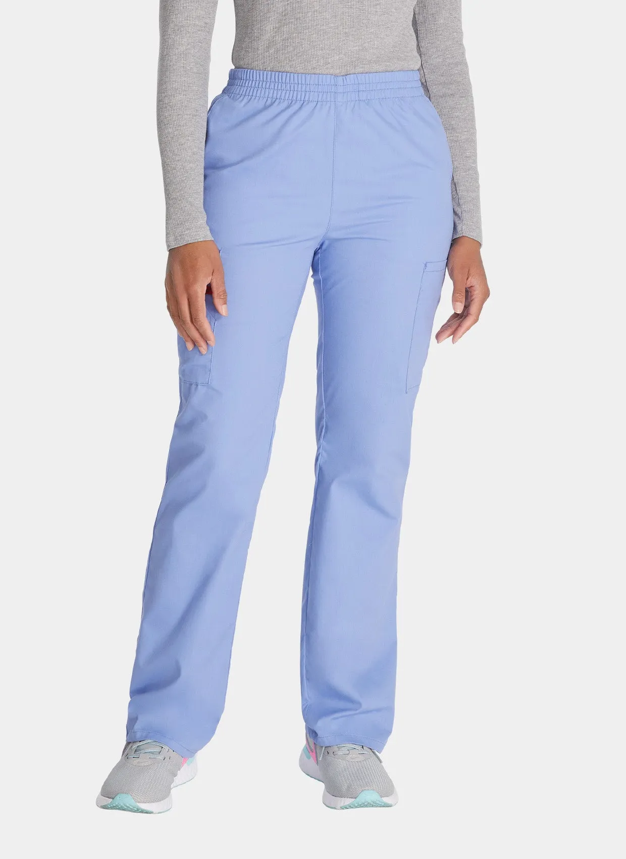 Dickies EDS Signature Ladies Natural Rise Tapered Leg Pull-On Scrub Trousers DKE86106 - Ceil