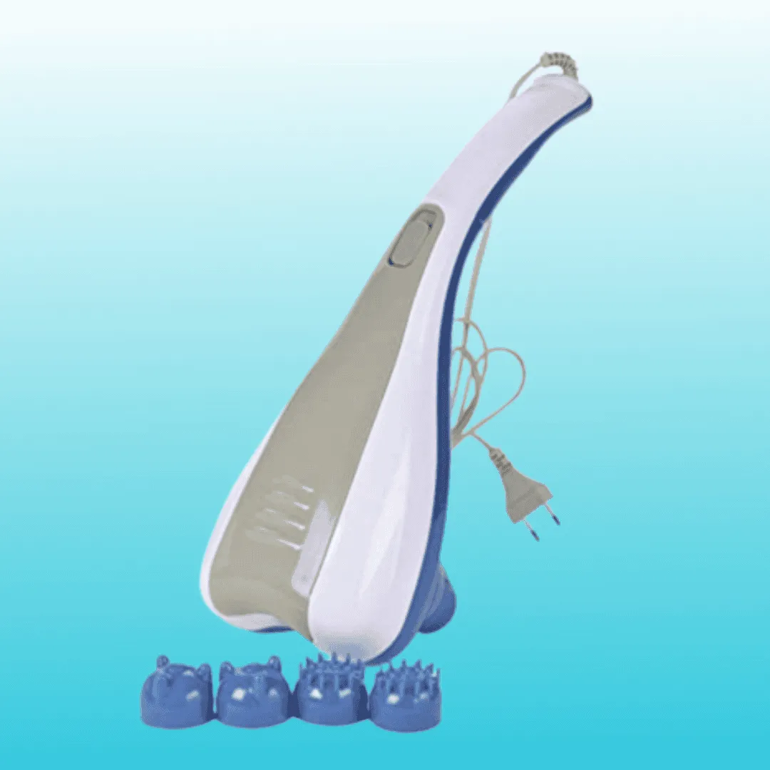 Dual Hand Dolphin Double Point Body Massager