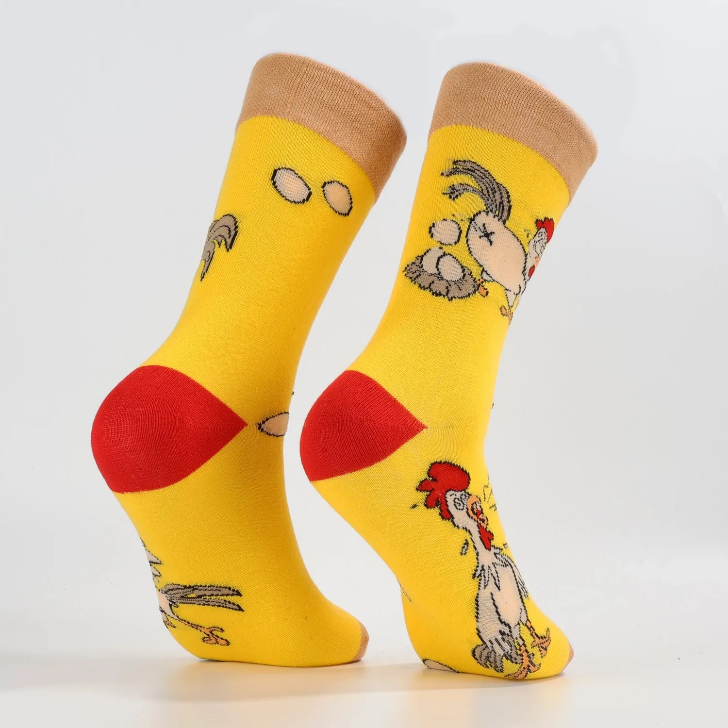 Egg-laying Rooster Socks