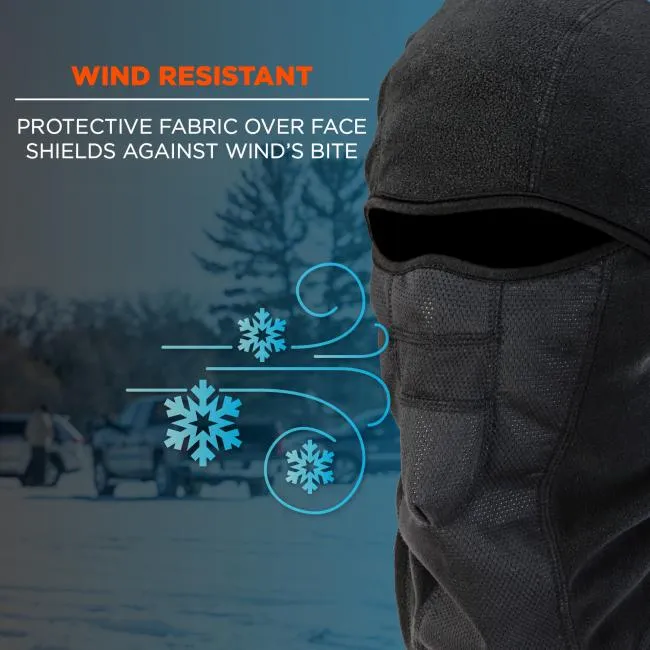 Ergodyne N-Ferno 6823 Wind-Proof Hinged Balaclava Face Mask