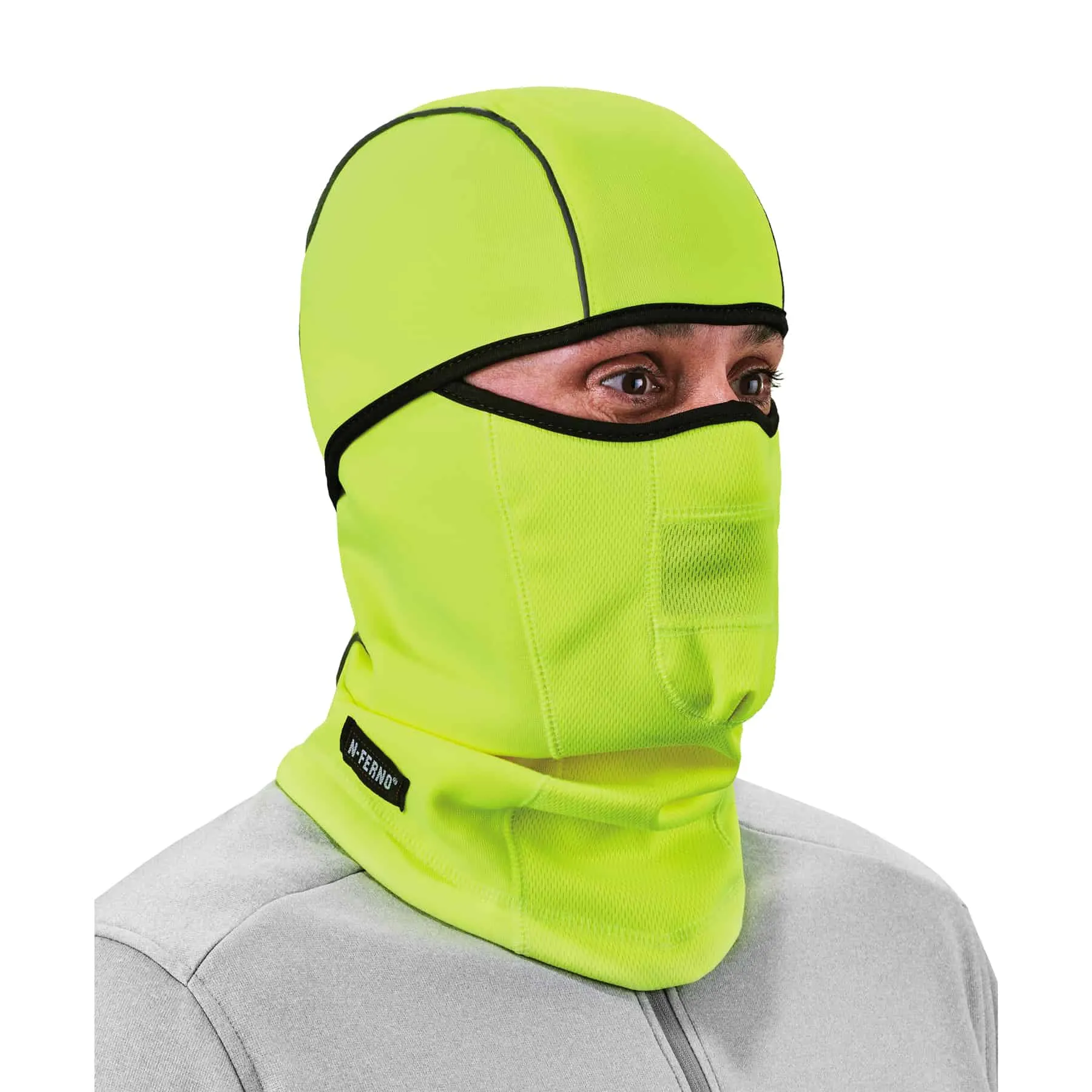 Ergodyne N-Ferno 6823 Wind-Proof Hinged Balaclava Face Mask