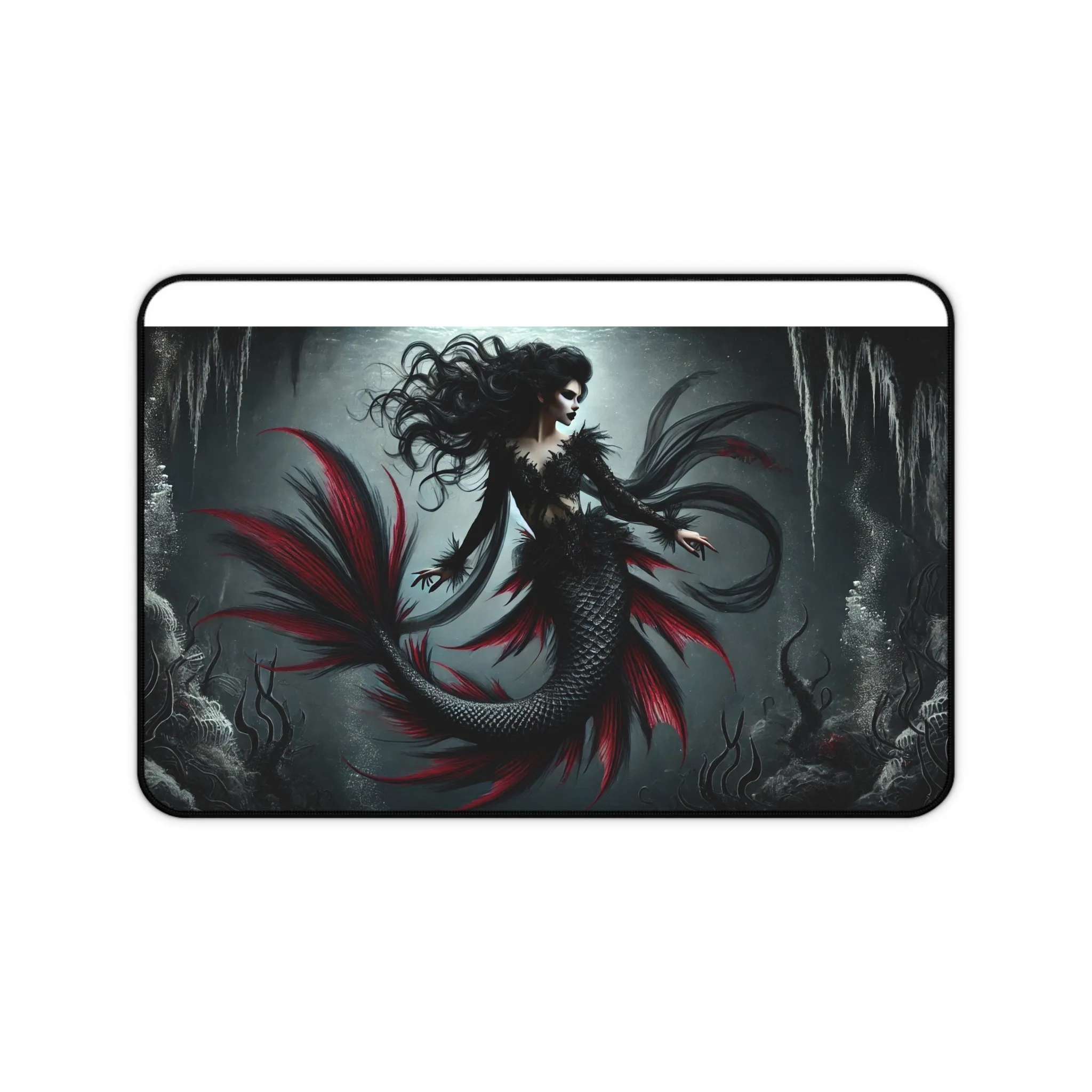 Eternal Depths: The Gothic Mermaid Computer Pad