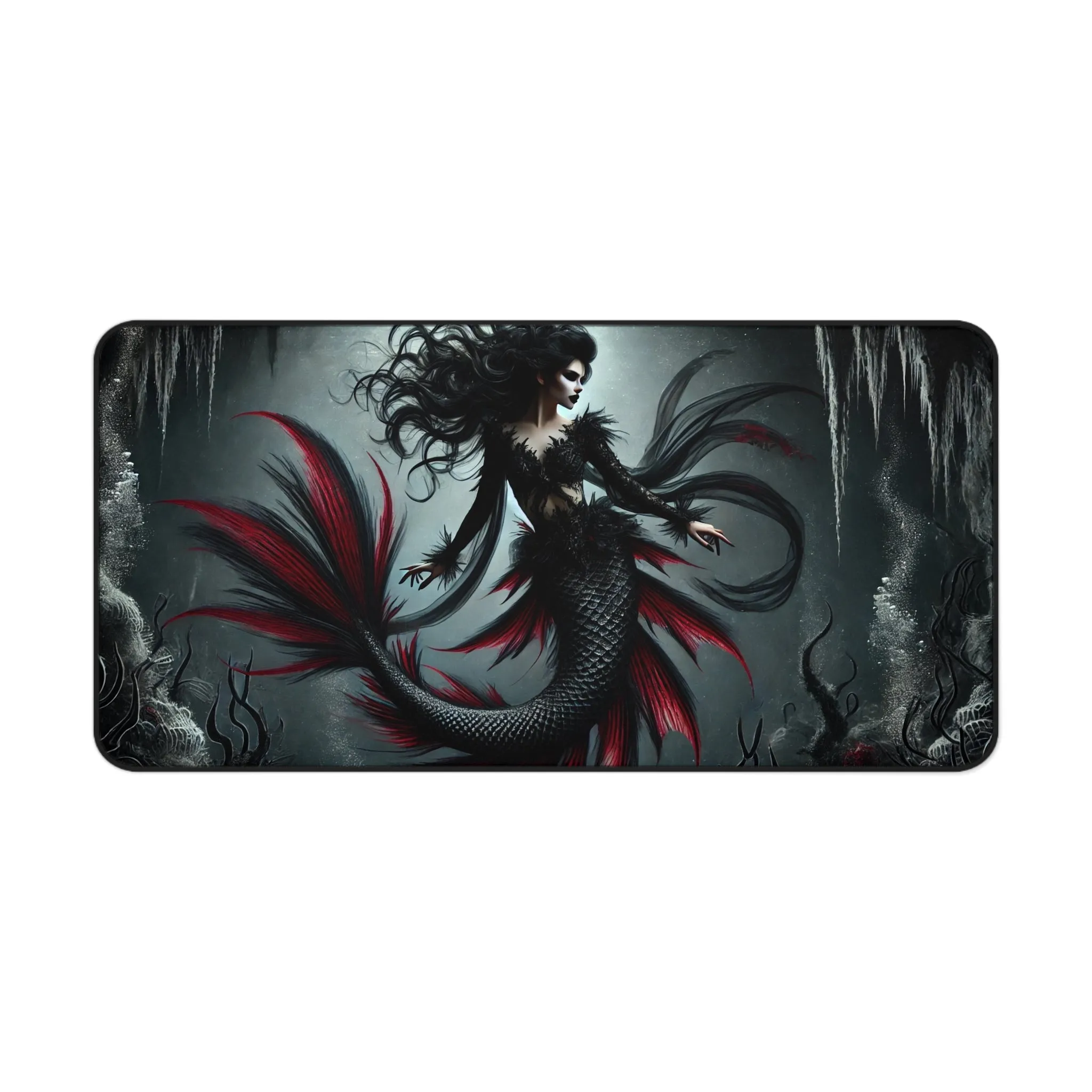 Eternal Depths: The Gothic Mermaid Computer Pad