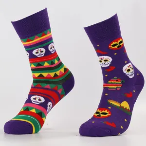 Fiesta Skulls Socks