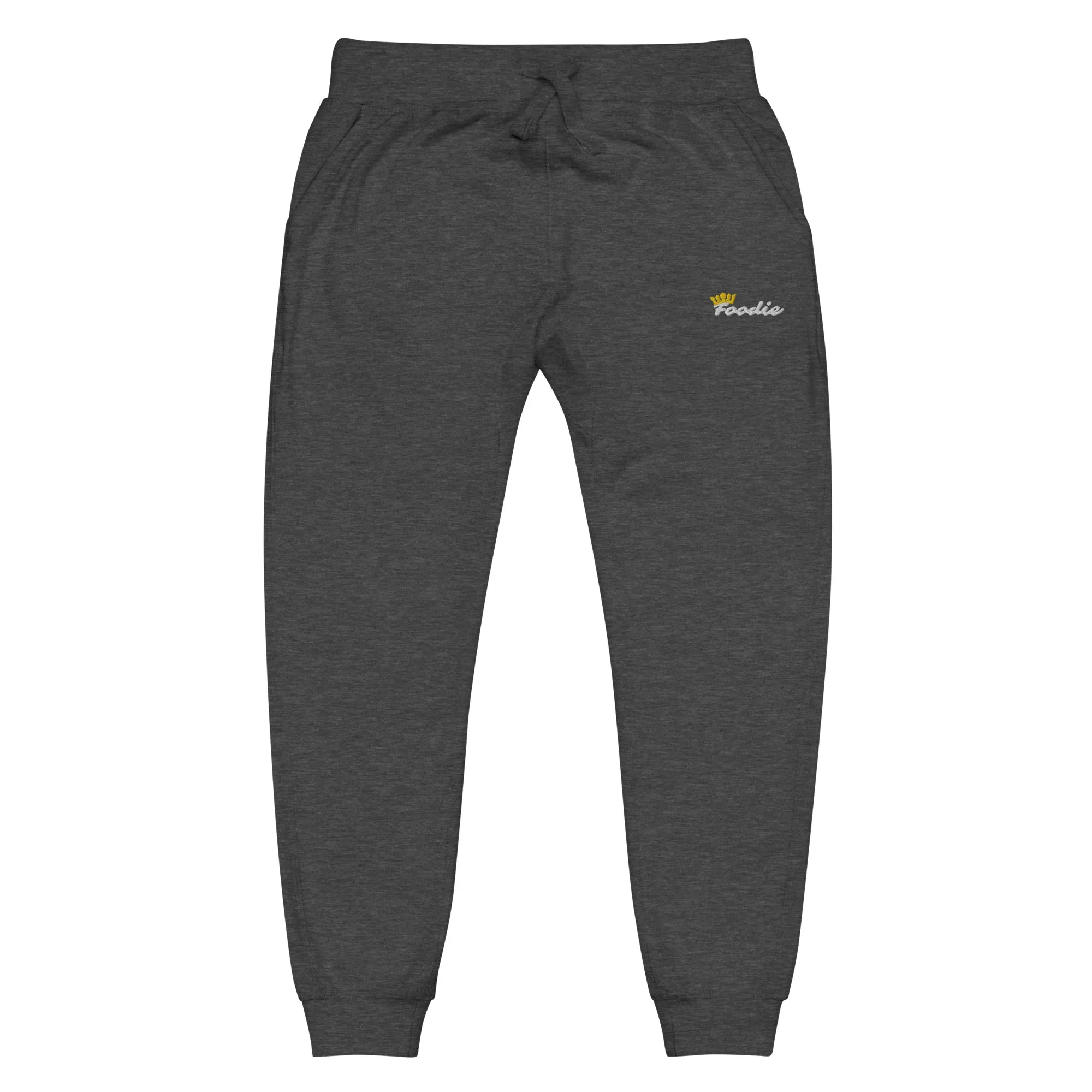 Foodie Royalty Embroidered Joggers