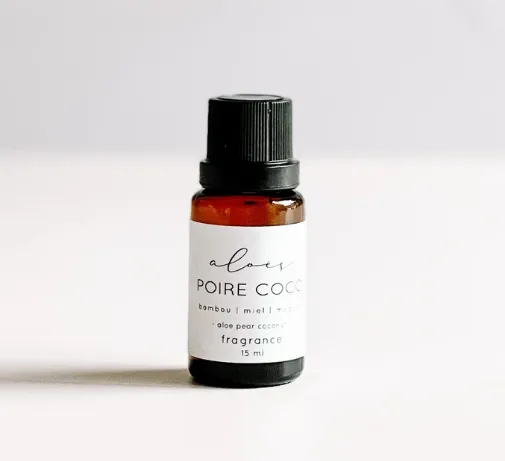 Fragrance Aloès poire coco 15ml - Marée chandelles