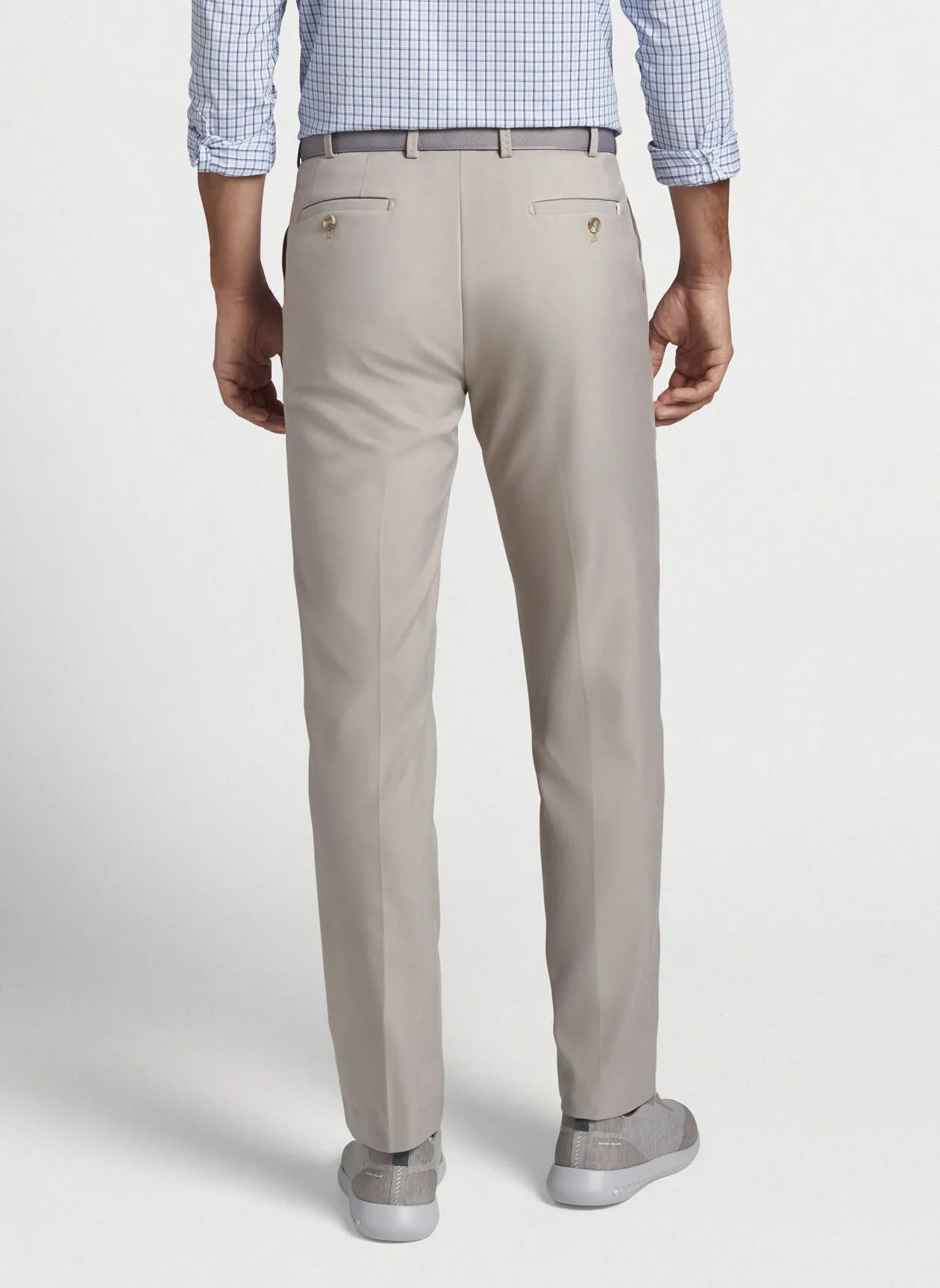 FRANKLIN PERFORMANCE TROUSER - TOASTED ALMOND