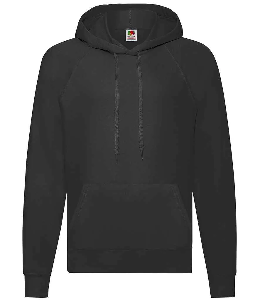 Fruit of the Loom Lightweight Hooded Sweatshirt