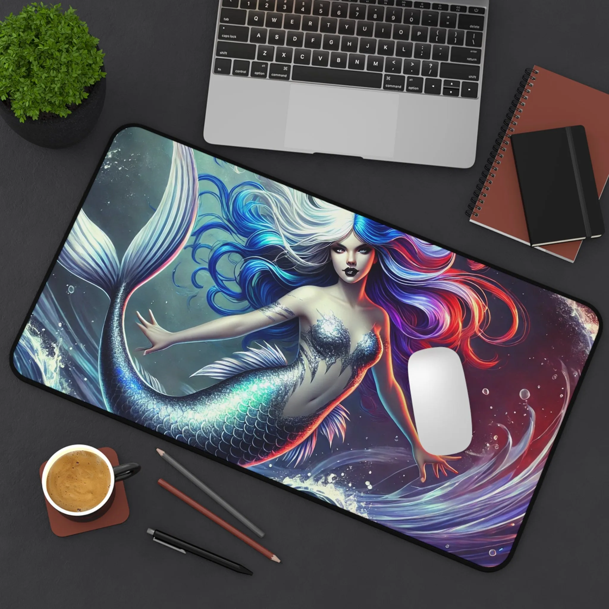 Gothic Seawitch Desk Mat