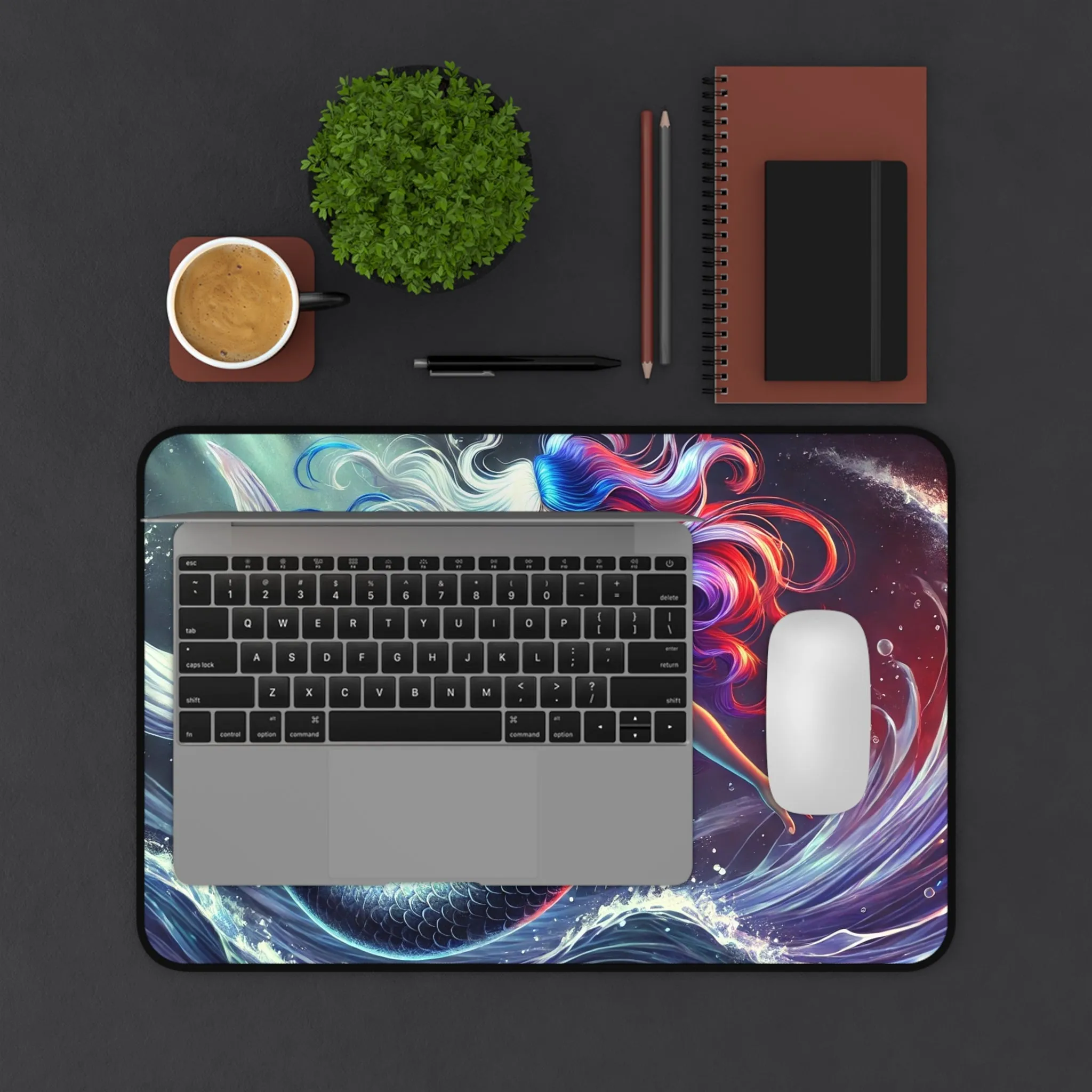 Gothic Seawitch Desk Mat