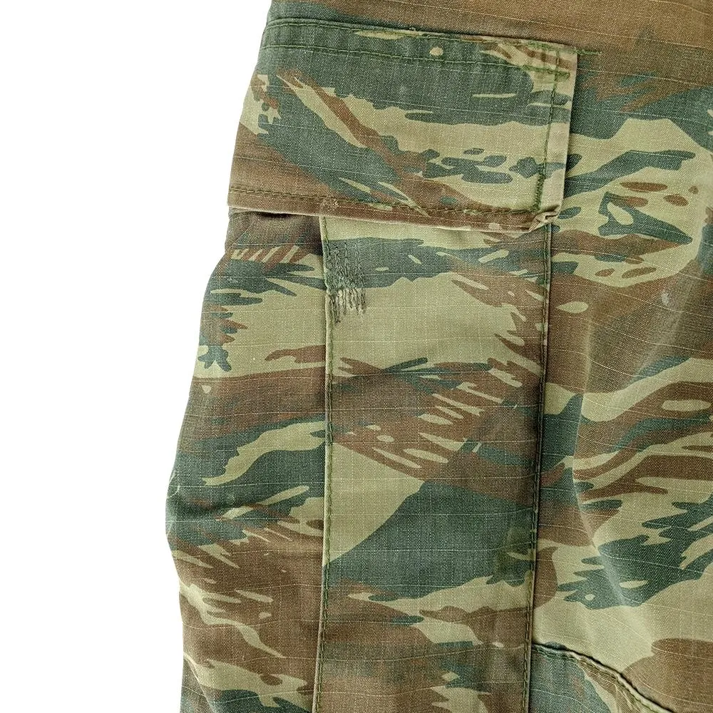 Greek Army Ripstop Lizard Camo Trousers