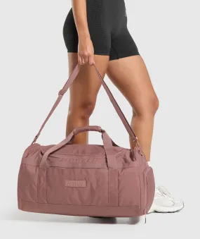 Gymshark Active Holdall Medium - Brick Brown