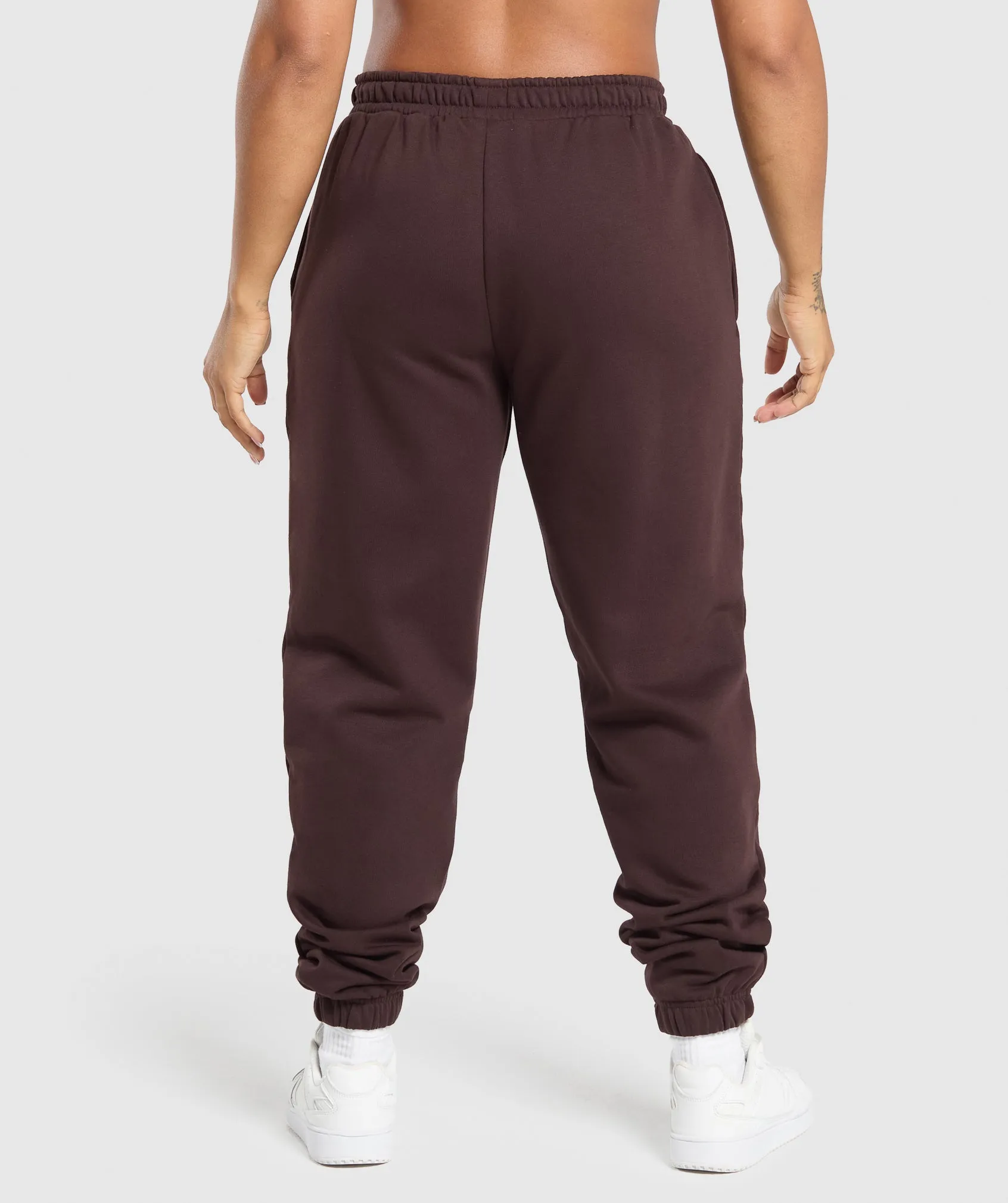 Gymshark Bulking Season Brushed Joggers - Heritage Brown