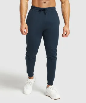 Gymshark Crest Joggers - Navy