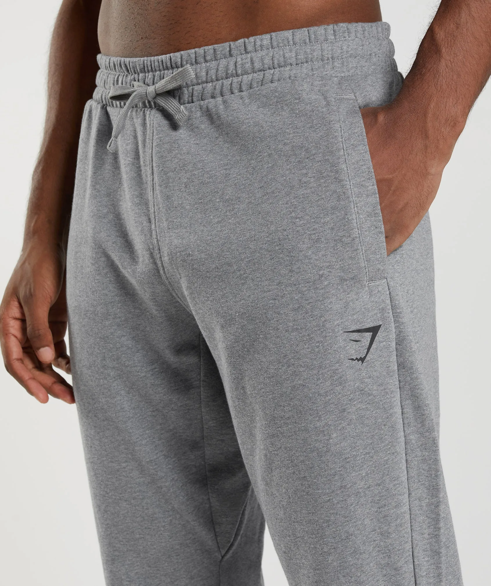 Gymshark Essential Oversized Joggers - Charcoal Grey Marl