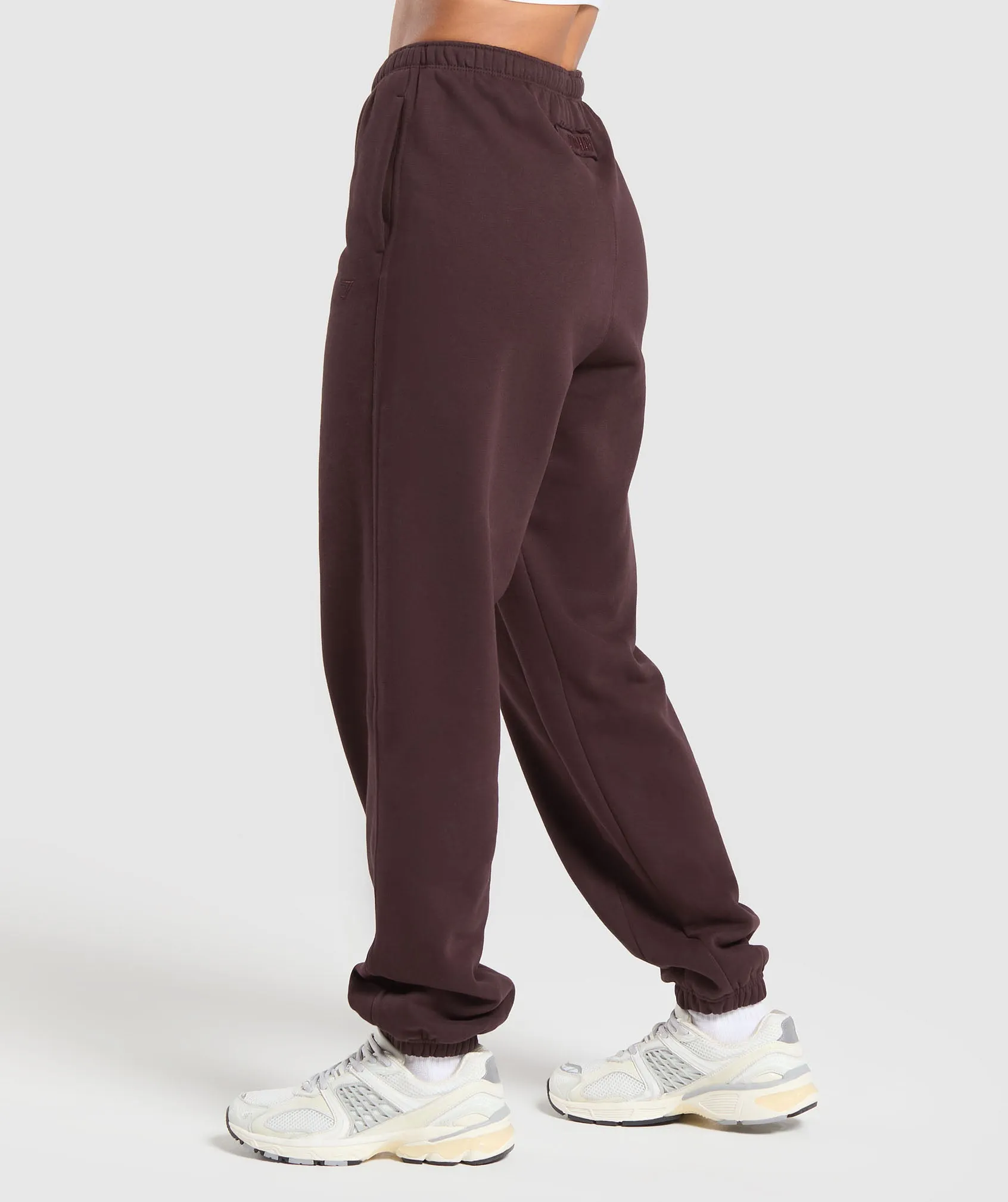 Gymshark Fleece Joggers - Heritage Brown