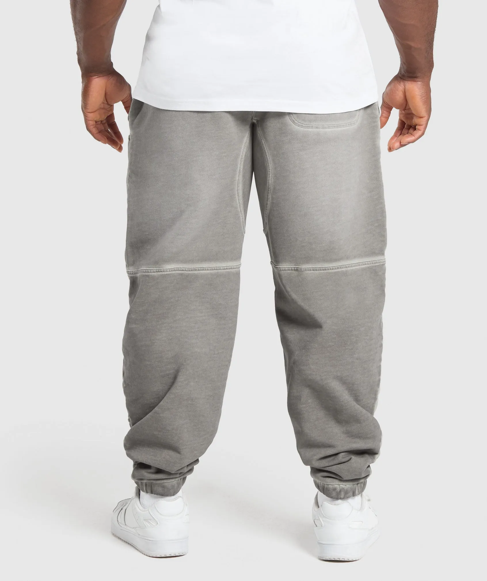 Gymshark Heavyweight Joggers - Metal Grey/ Asphalt Grey