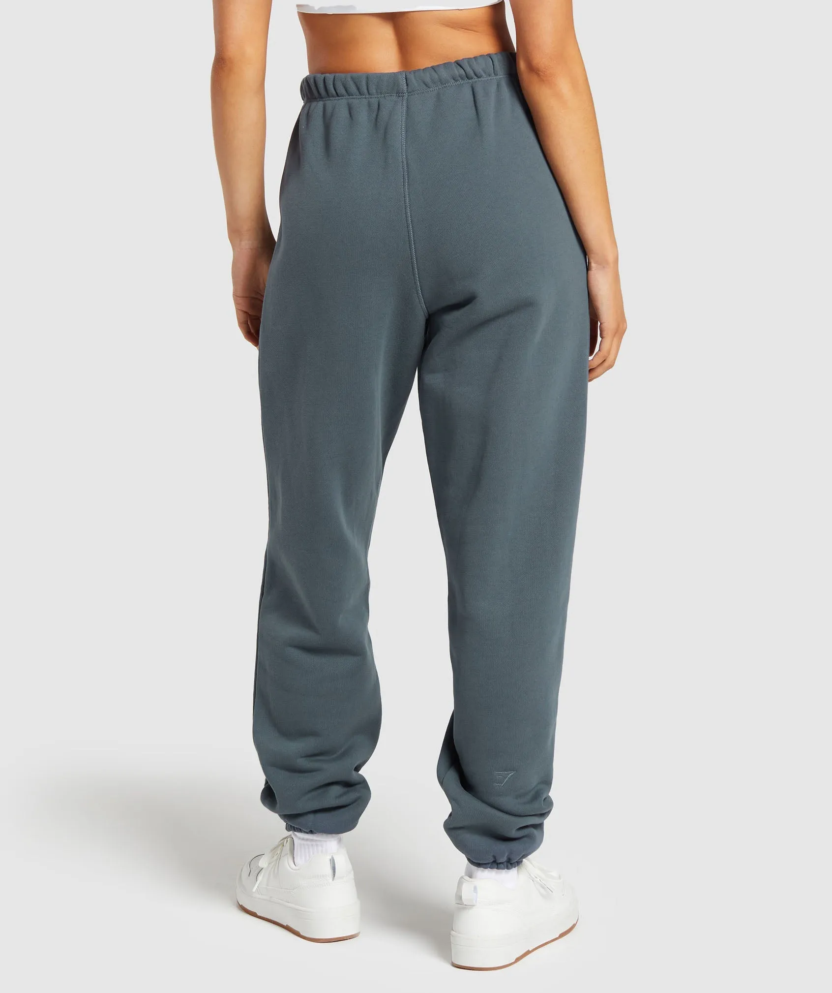 Gymshark Heavyweight Loopback Sweat Joggers - Titanium Blue