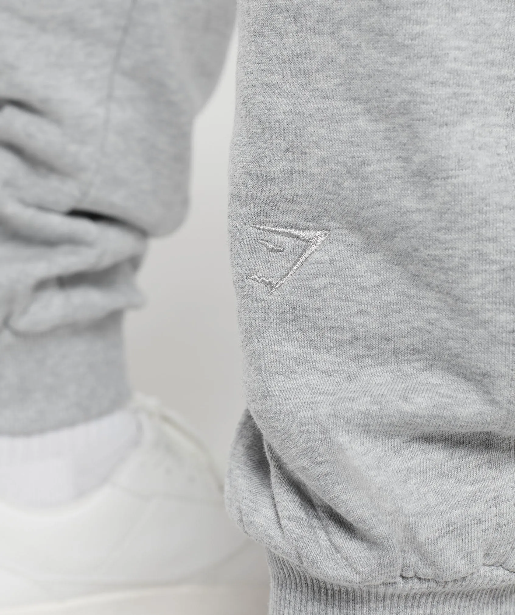 Gymshark Rest Day Essentials Cargo Joggers - Light Grey Core Marl