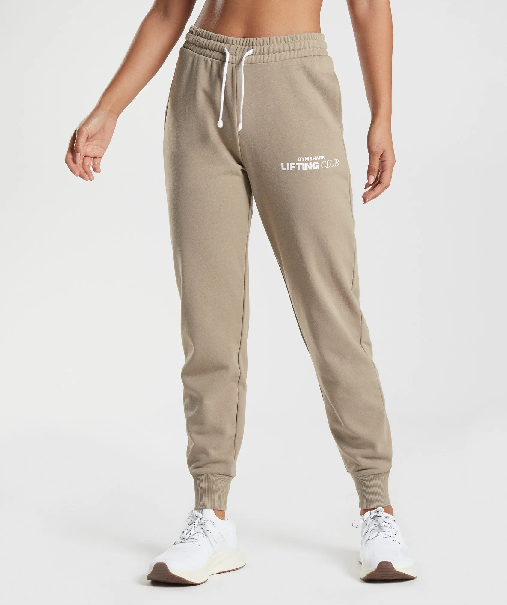 Gymshark Social Club Joggers - Cement Brown