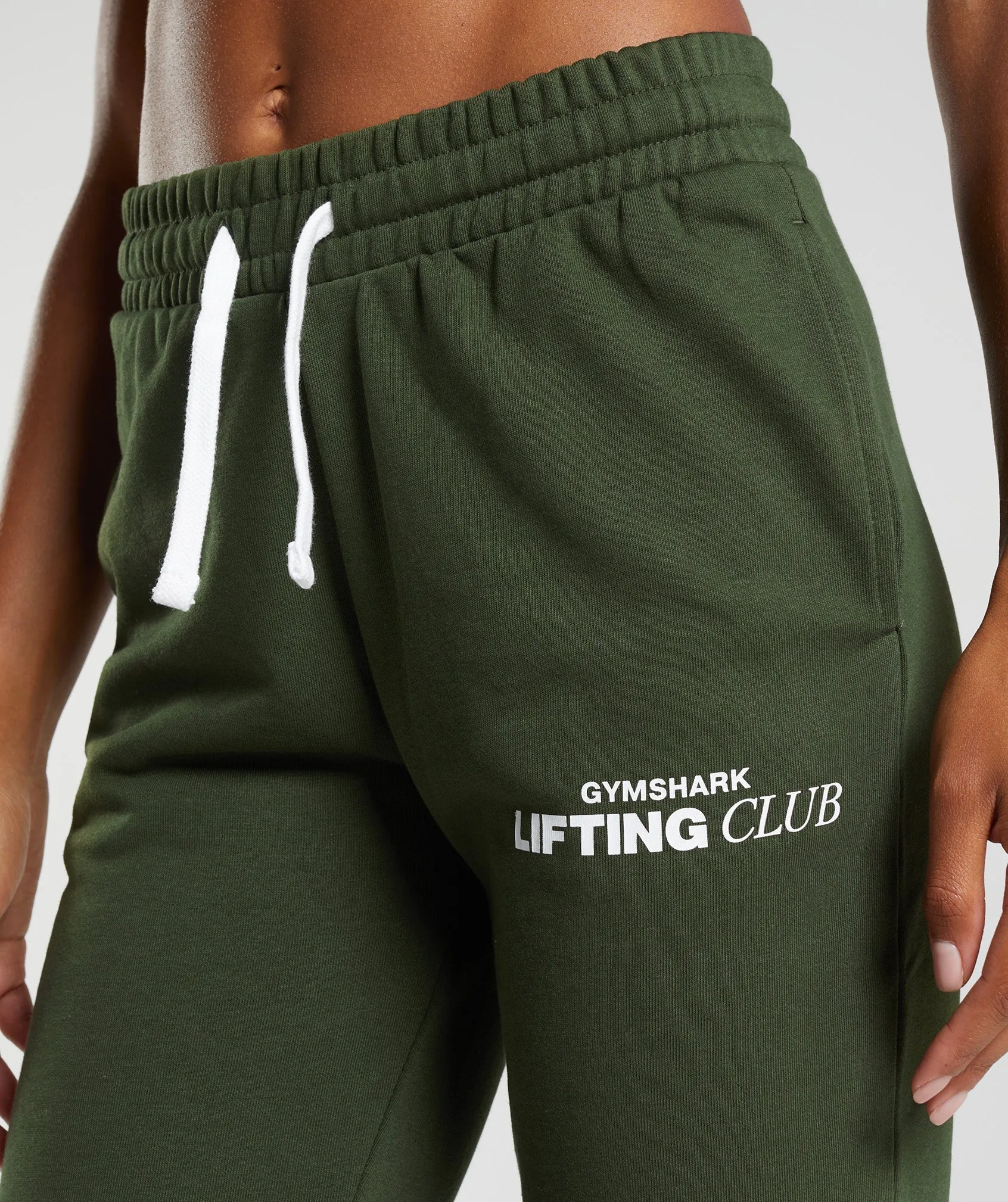 Gymshark Social Club Joggers - Moss Olive