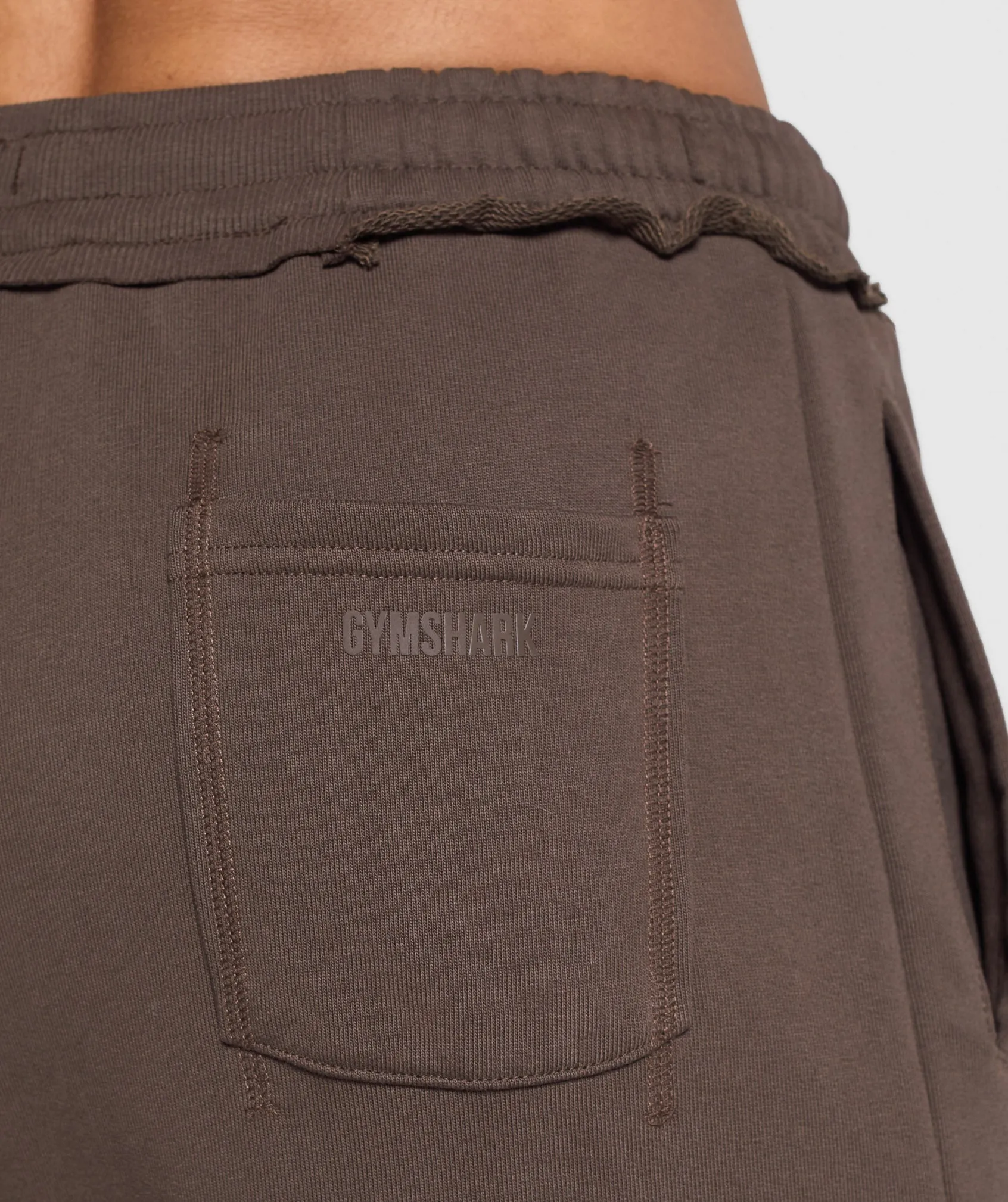 Gymshark Superset Oversized Joggers - Deep Brown