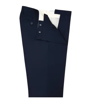 Halliday Slim Fit Blue Twill Trousers