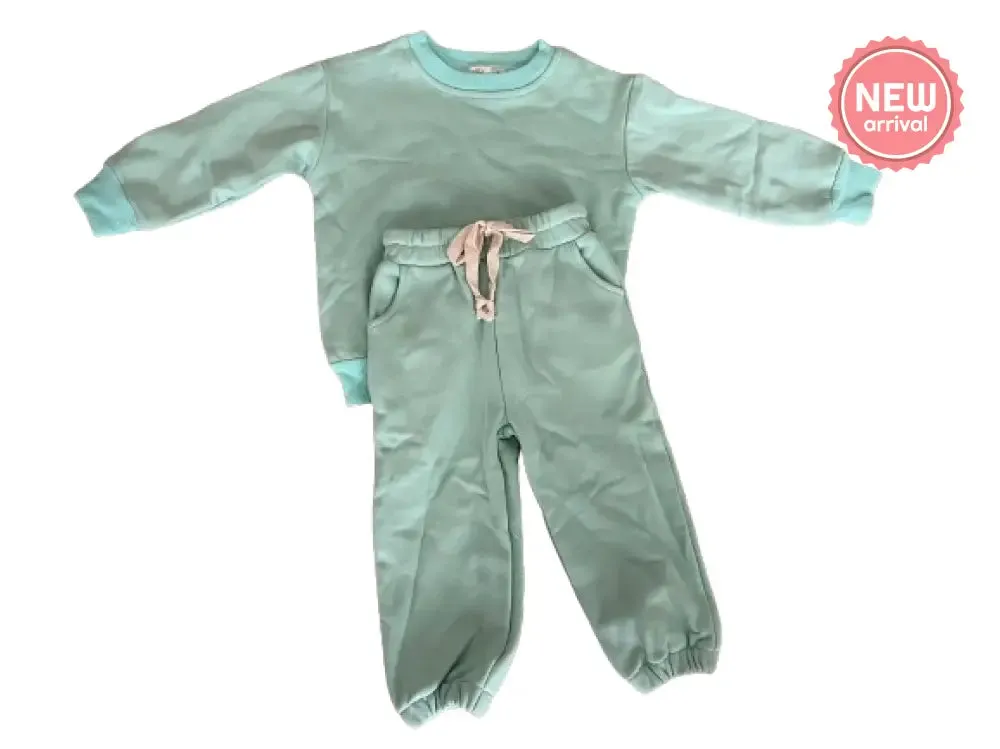 Hampton James Unisex Jogger Set - Mint - PREORDER