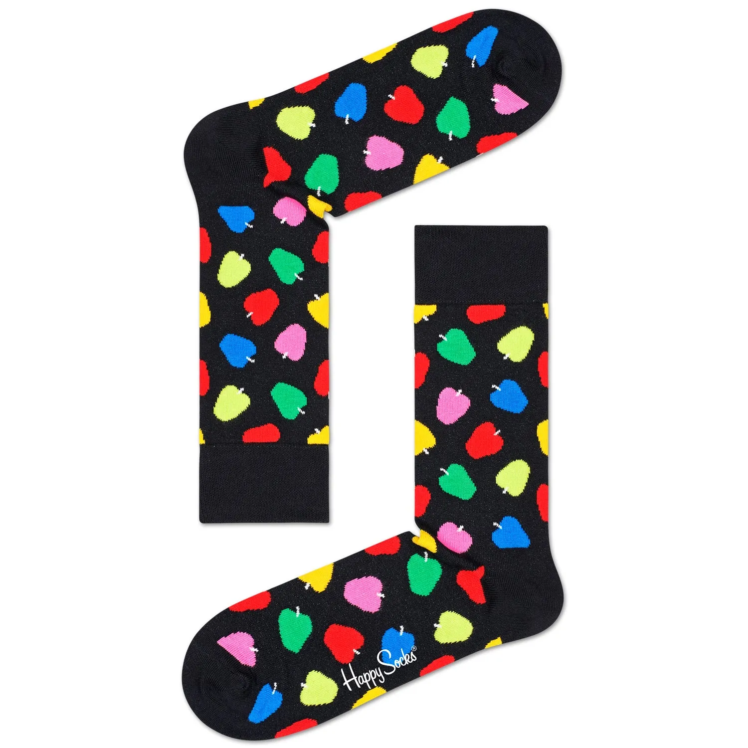 Happy Socks Men's Crew Socks - Apple