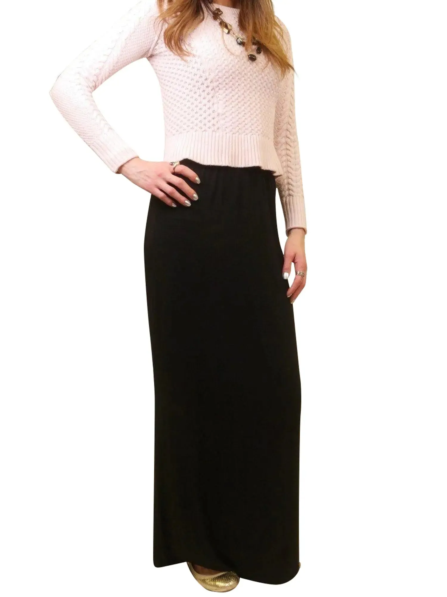 Hard Tail Modal Maxi Skirt SIR-12