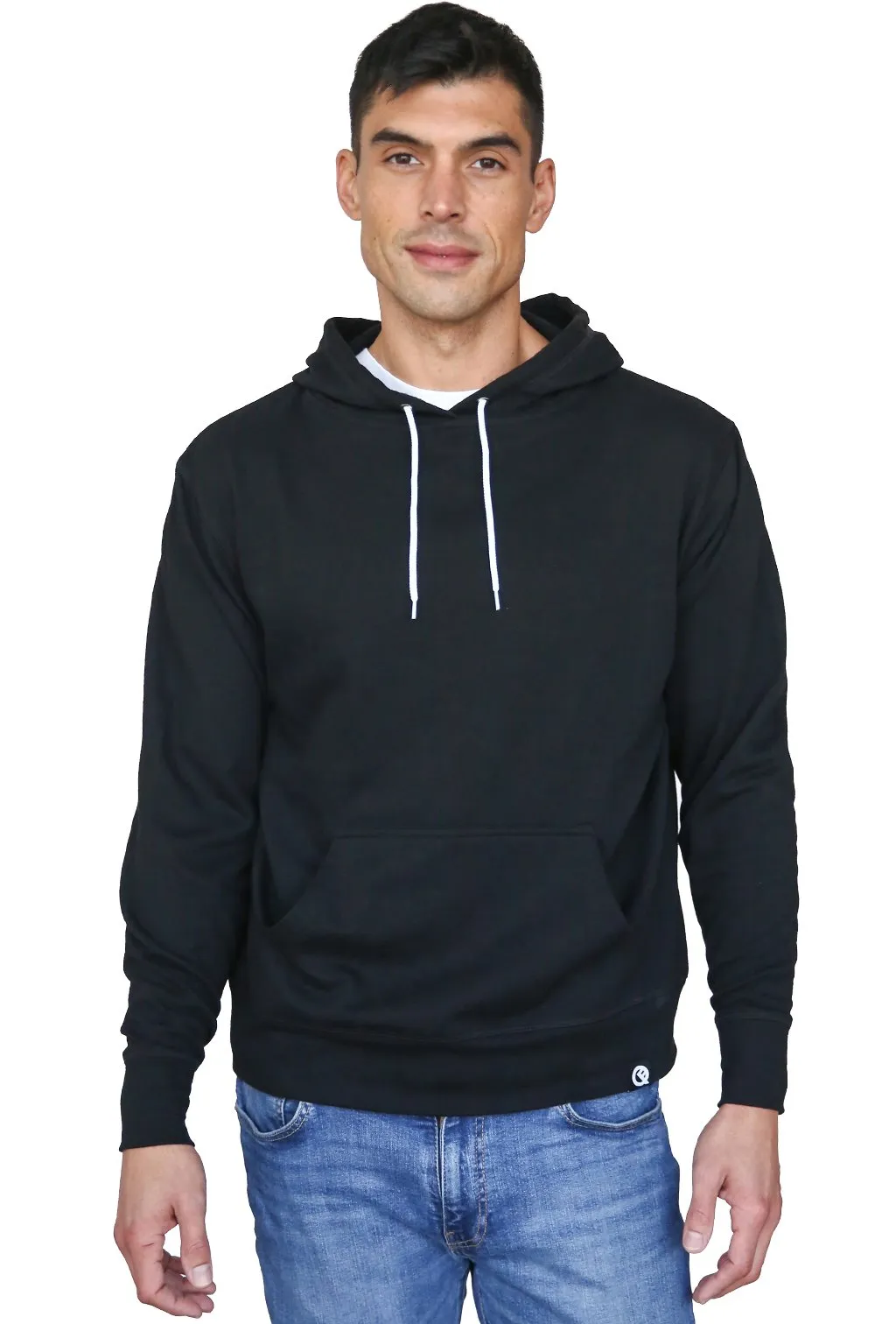 Hero Hoodie Lite Pullover (Black)