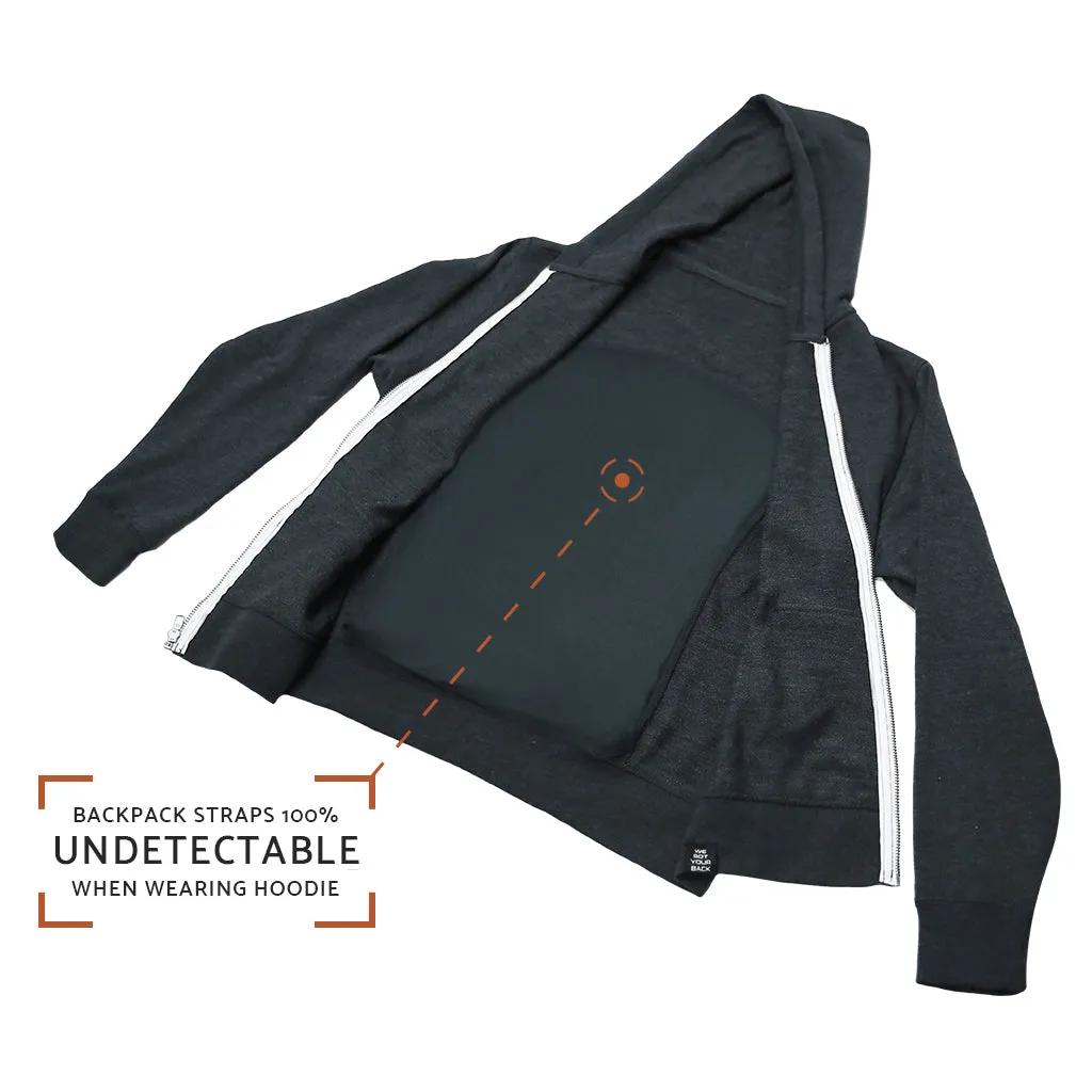 Hero Hoodie Lite Pullover (Charcoal)