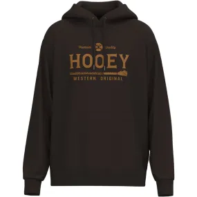 Hooey Men's Premium Brown Pullover Hoodie HH1249BR