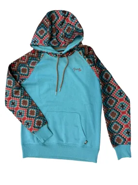 Hooey Punchy Turquoise Women's Pullover