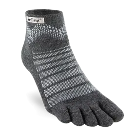 Injinji Outdoor Midweight Mini Crew Mens Slate