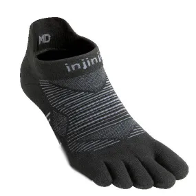 Injinji Performance Run Lightweight No Show Noir