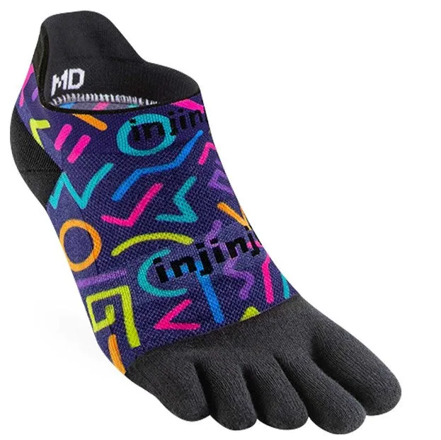 Injinji Spectrum Run Lightweight No Show Socks