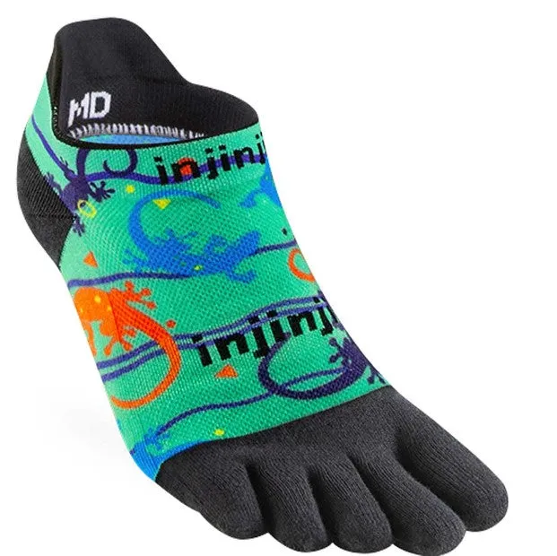 Injinji Spectrum Run Lightweight No Show Socks