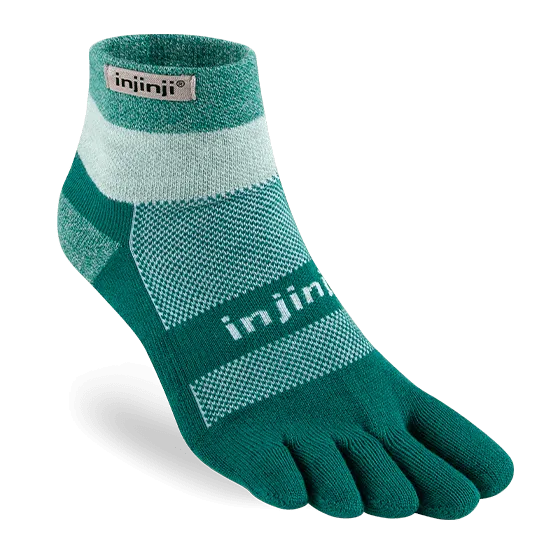 Injinji Trail Socks Midweight Coolmax Mini Crew Toe Socks