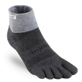 Injinji Trail Socks Midweight Coolmax Mini Crew Toe Socks