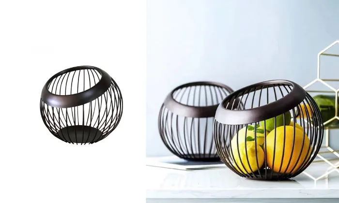 Japanese Style Iron Fruit Basket