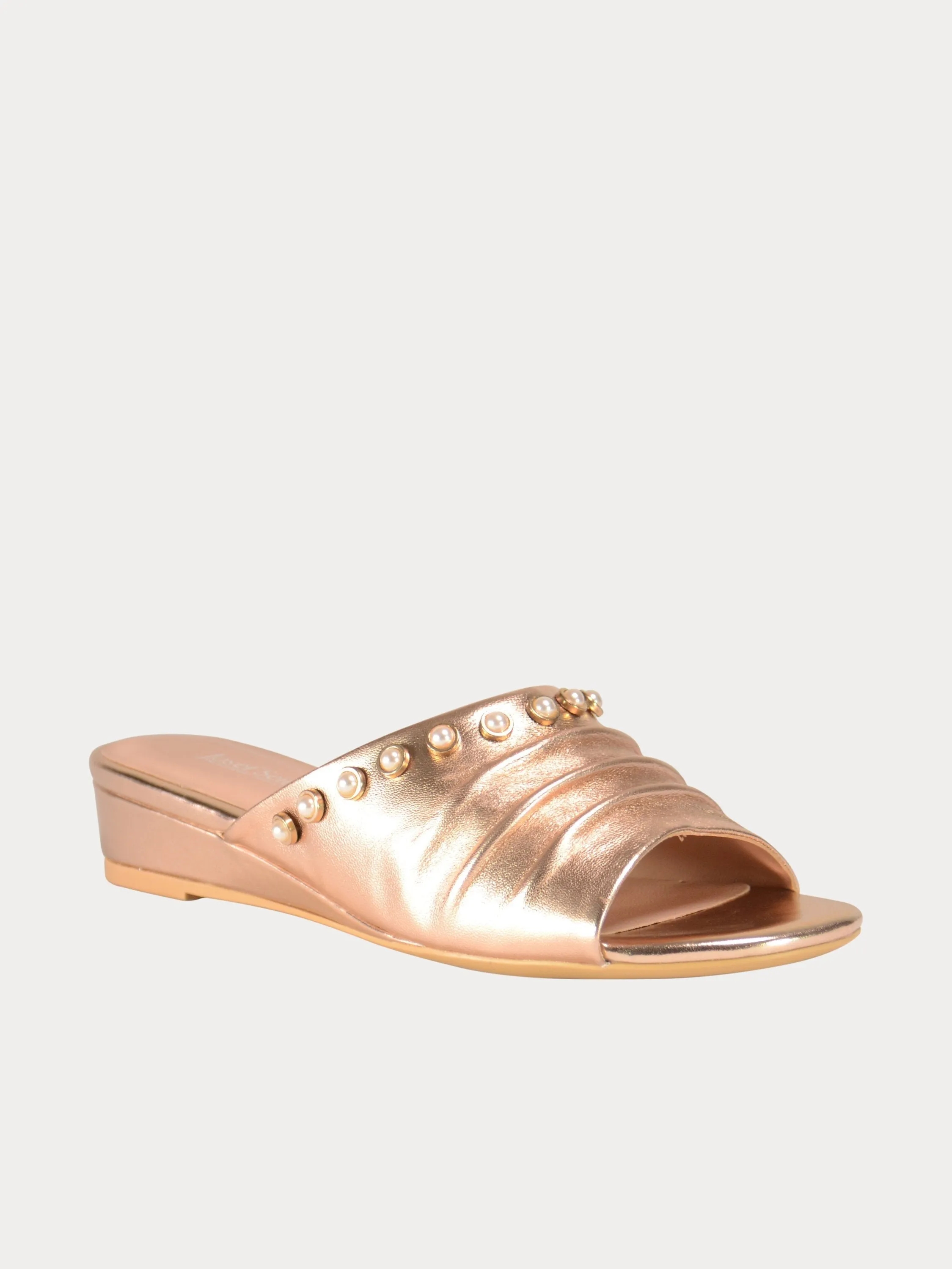 Josef Seibel Pearl Studded Slider Sandals