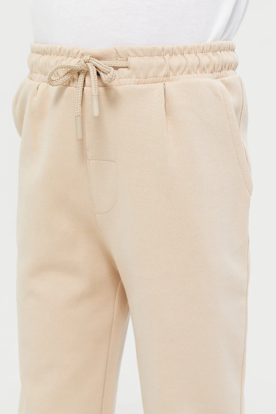 Junior Boys Beige Coordinate Trouser