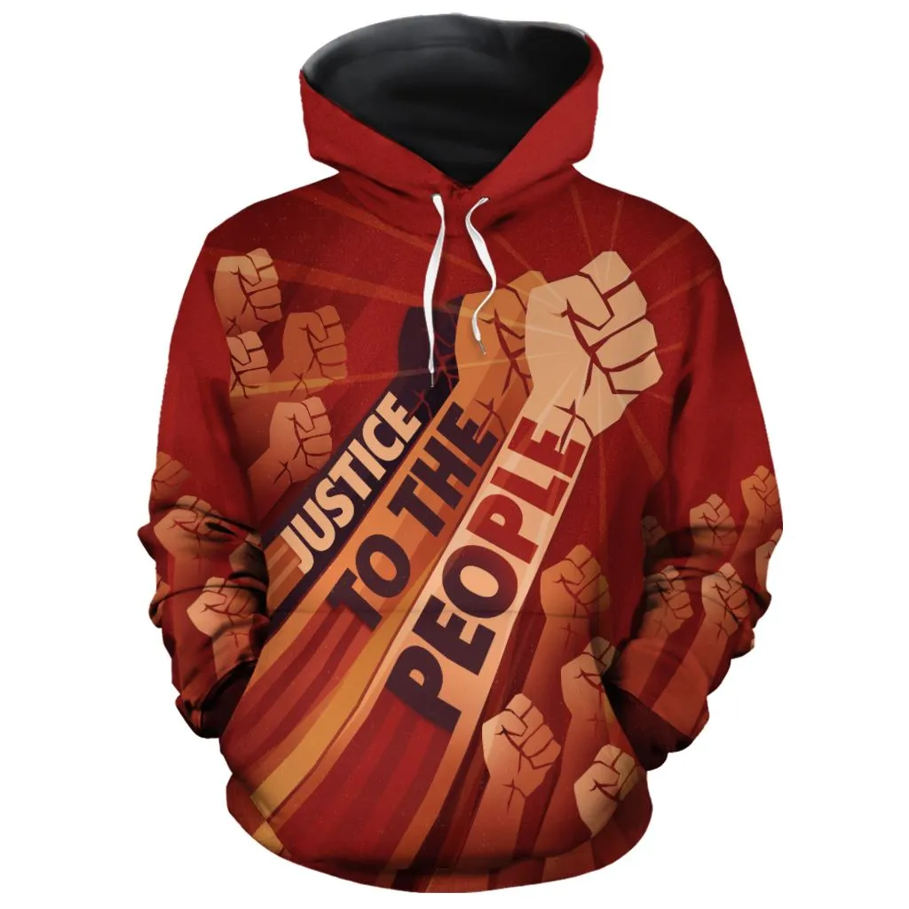 Justice To The People All-over Hoodie